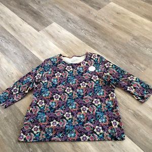 Kim Rogers Floral Top